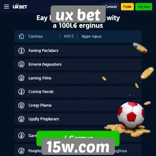 Explorando os bônus e promoções do ux bet